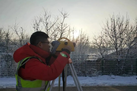 沈海高速公路兩城至汾水段征地放線工作正式啟動